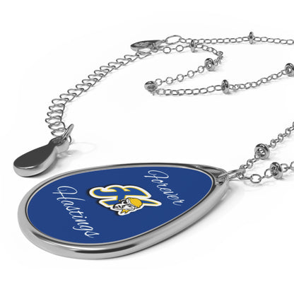 Hastings Raiders "Forever" Oval Pendant Necklace