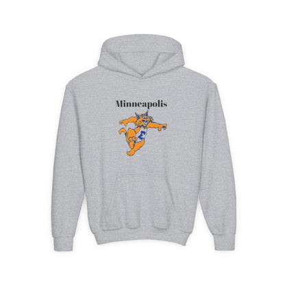 Minneapolis Edison Tommies Youth Hoodie - Fun Sports Design for Young Athletes