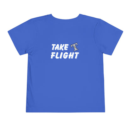 Toddler Tee "Tartan Hoops" Basketball Kids Shirt – Take Flight Back Print