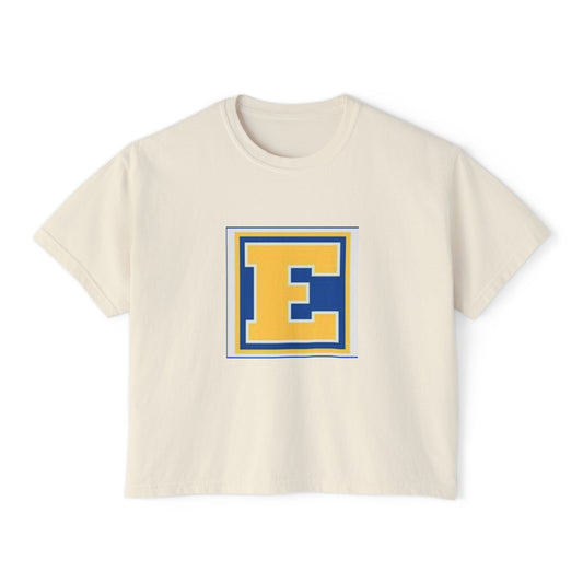 Minneapolis Edison Tommies Casual Boxy Tee - Trendy Women's Top