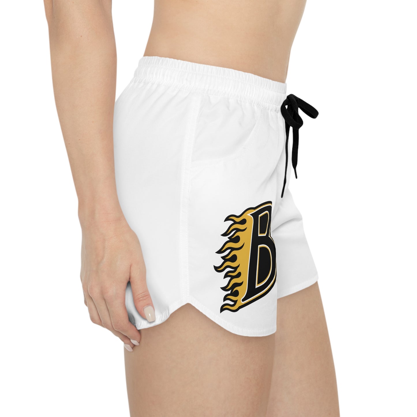 Burnsville Blaze White Women's Casual Shorts