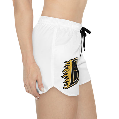Burnsville Blaze White Women's Casual Shorts