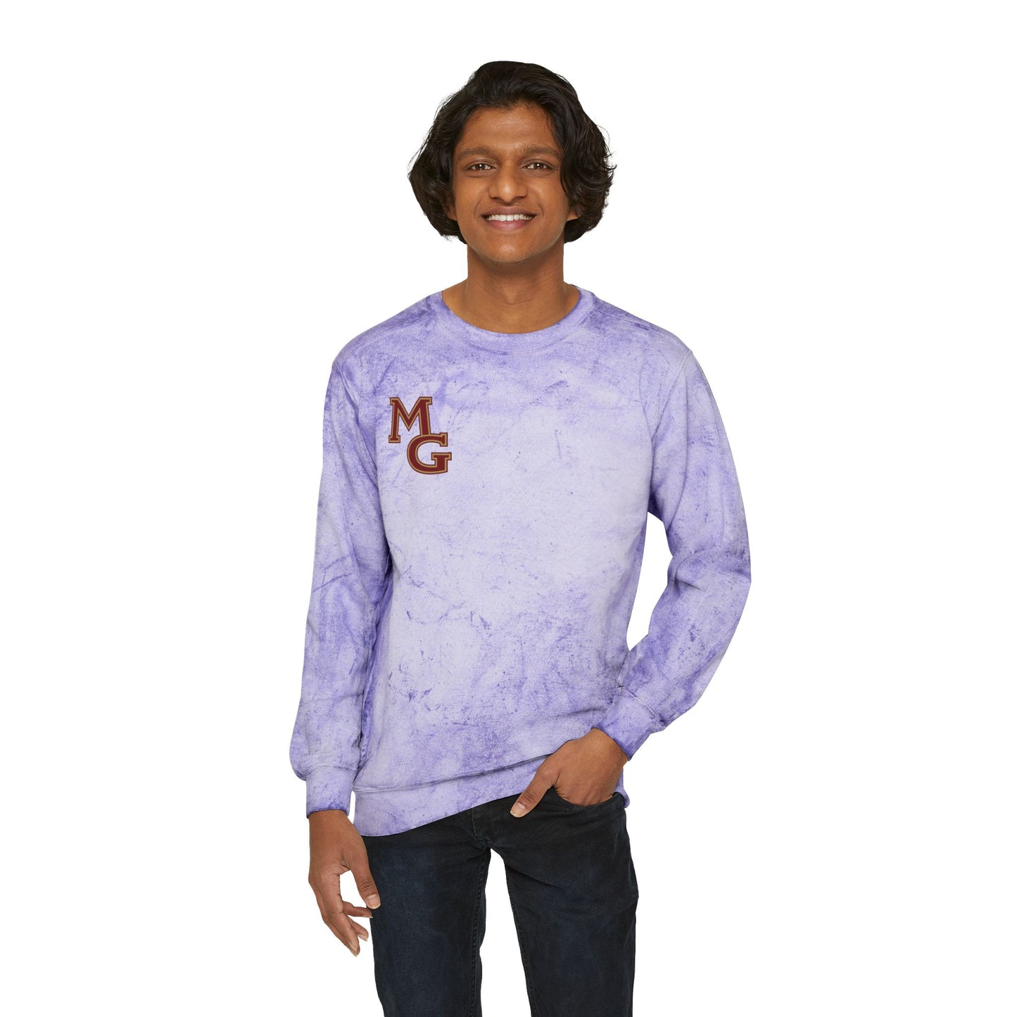 Maple Grove Crimson Color Blast Unisex Sweatshirt - Bold  Designs