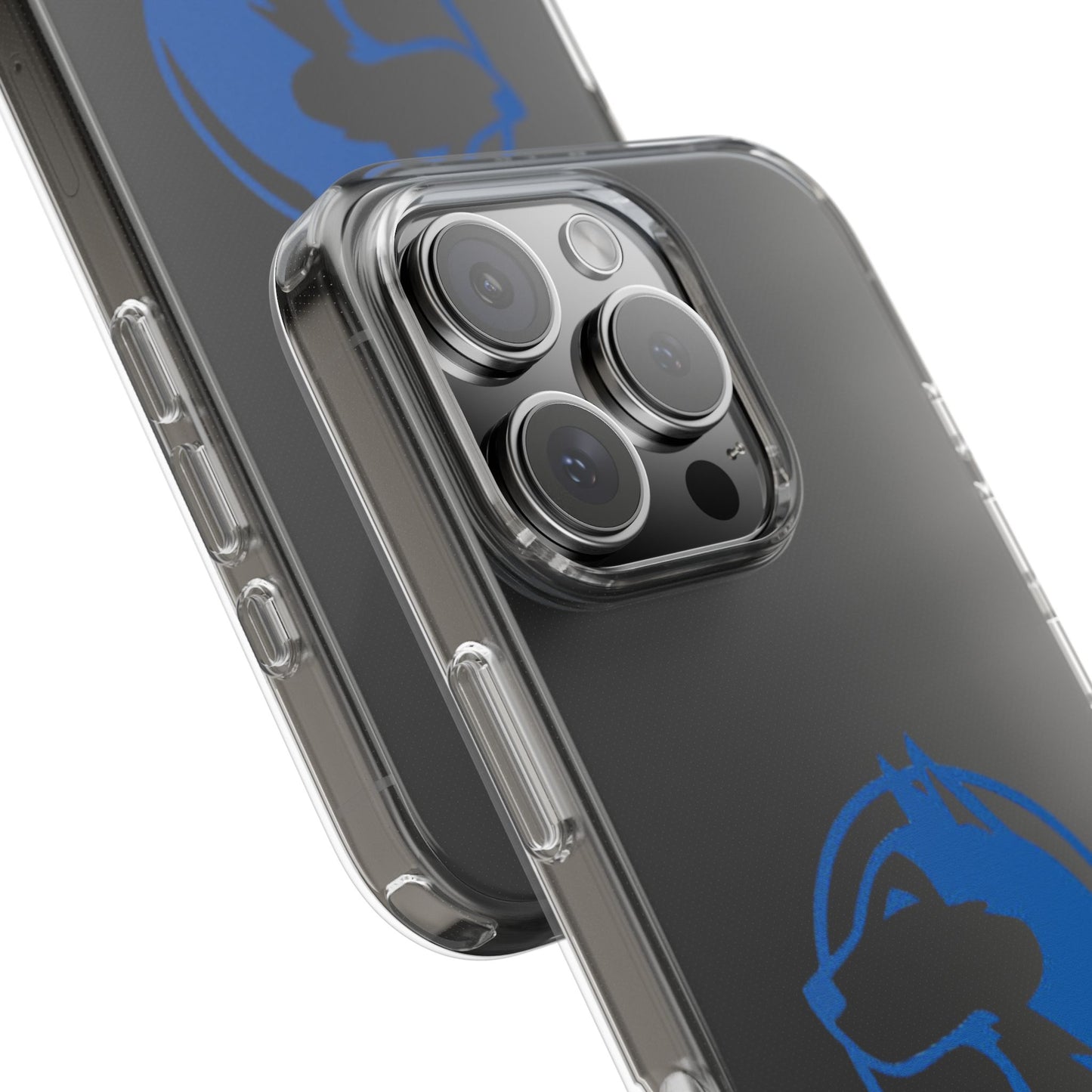 Saint Anthony Huskies Clear Phone Case