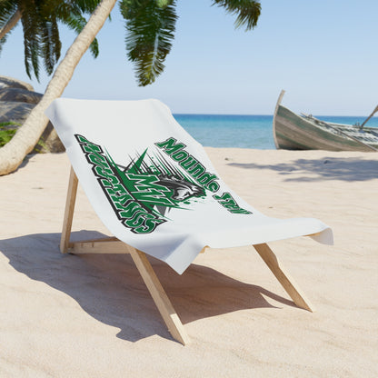 Mounds View Mustangs Beach Towel - Fun and Stylish Summer Essential for Beach Lovers
