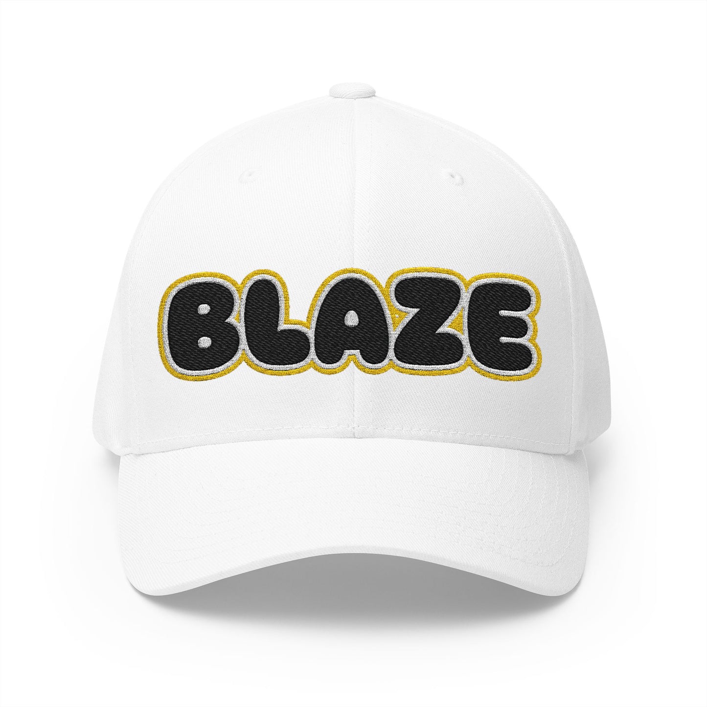 Burnsville Blaze Bubble Logo Embroidered Cap