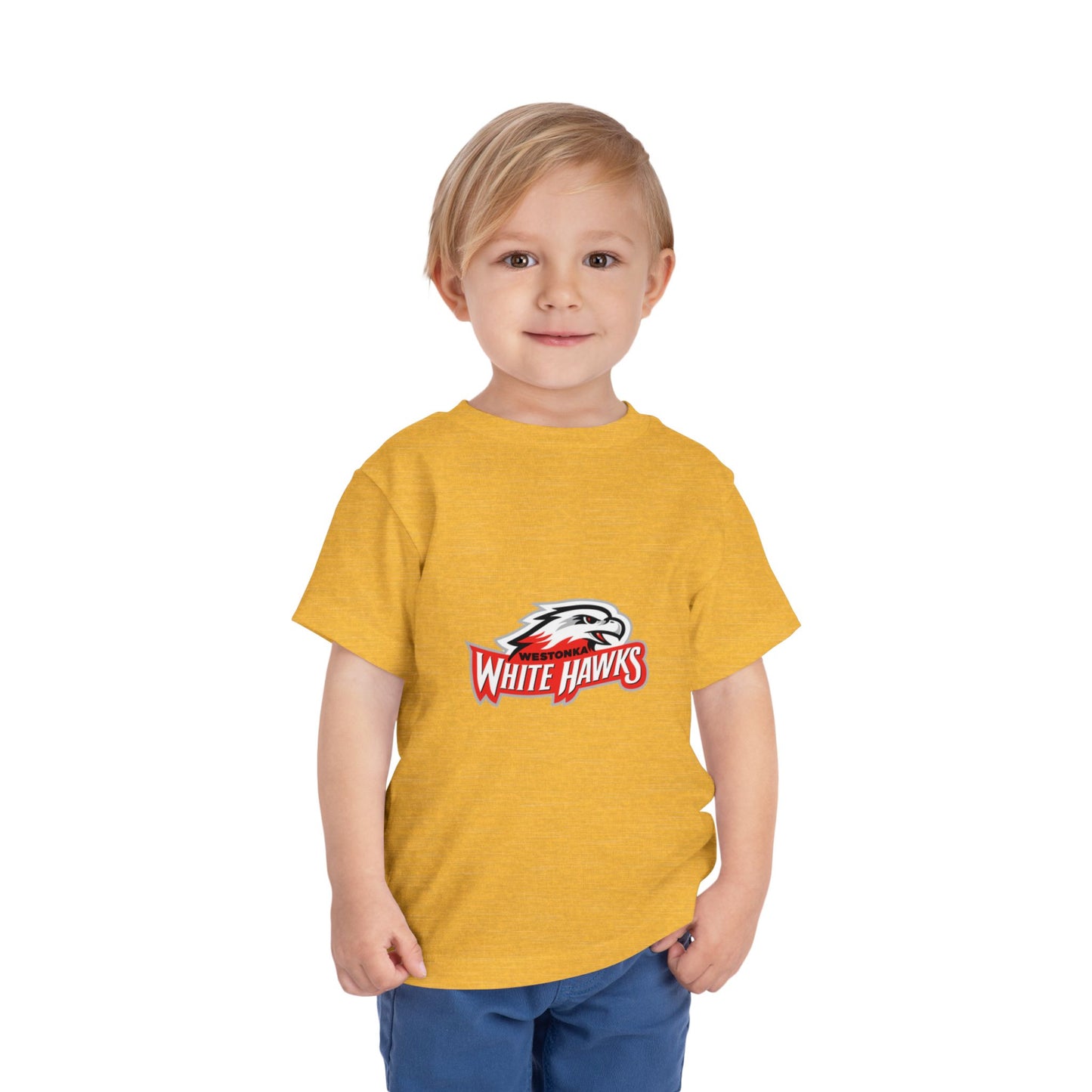 Mound Westonka White Hawks Fun Toddler Short Sleeve Tee