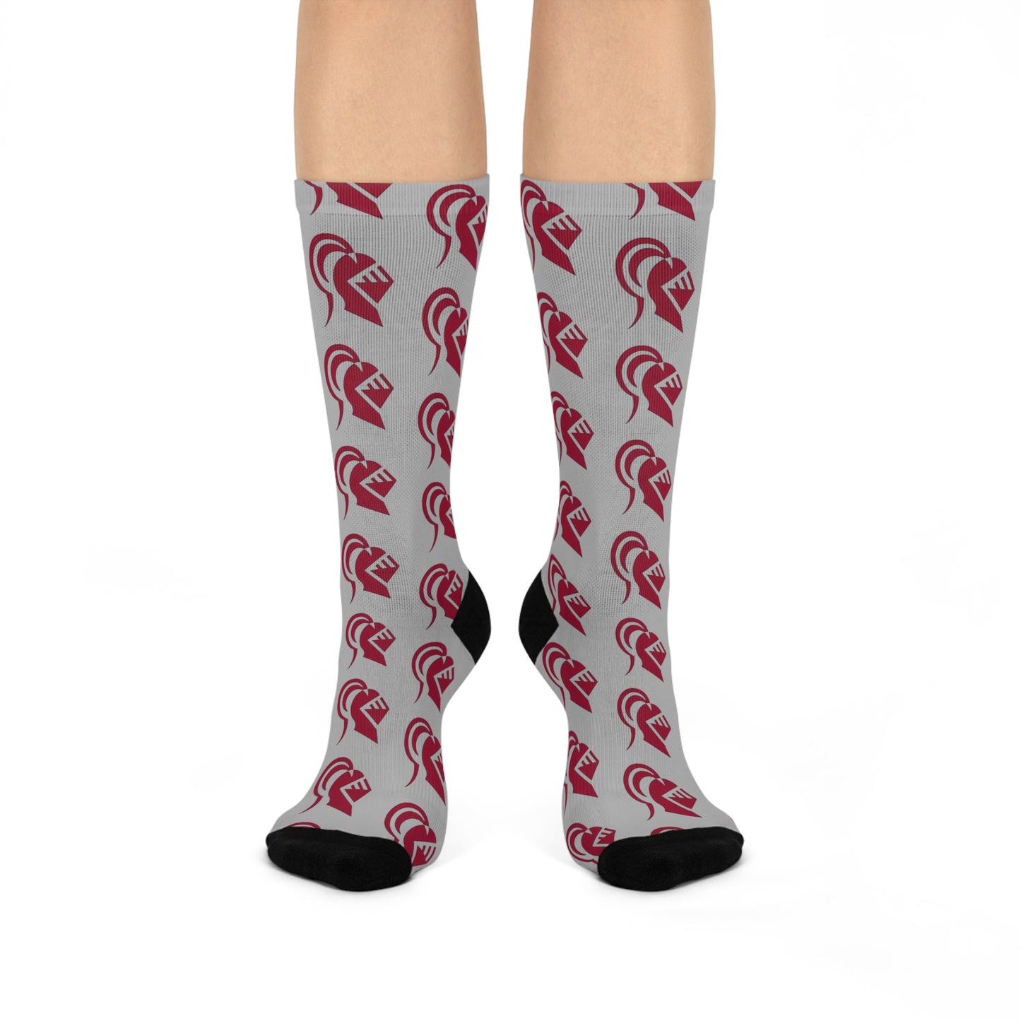 Irondale Knights Cozy Cushioned Crew Socks - Stylish & Comfortable Footwear for Everyday Adventures