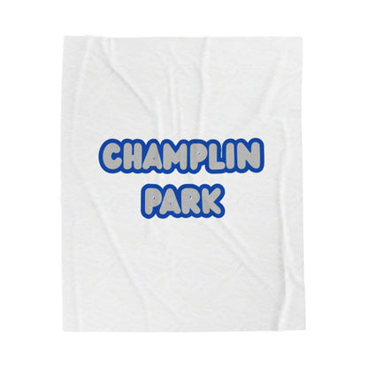 Champlin Park Rebels Cozy Velveteen Plush Blanket - Perfect for Relaxation and Home Decor