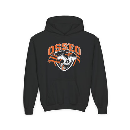 Youth Hooded Sweatshirt - 'Osseo Orioles' Design