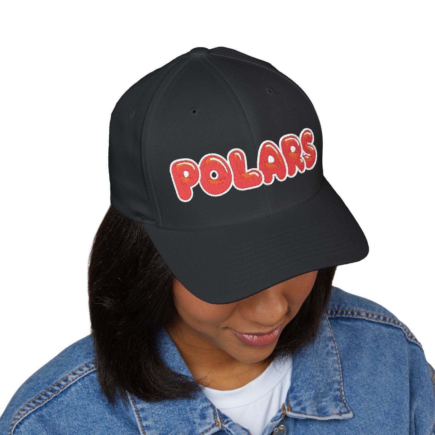North Saint Paul Polars Bubble Logo Embroidered Cap