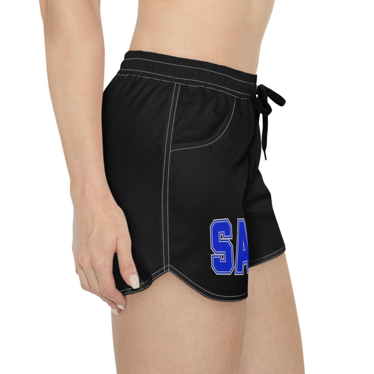 Saint Anthony Huskies Women's Black Casual Shorts