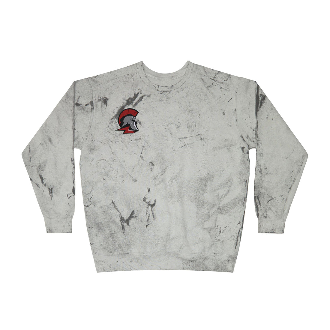 Richfield Spartans Color Blast Crewneck Sweatshirt for a Vibrant Vibe, Unisex Tie-Dye Fashion
