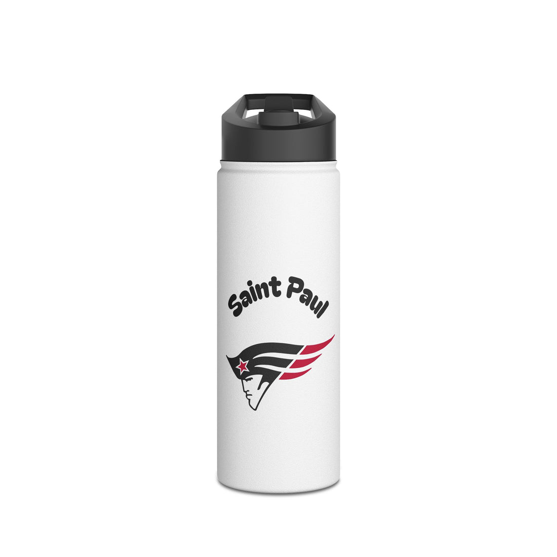 Saint Paul Central Minutemen Stainless Steel Water Bottle, Motivational Hydration Bottle, Sports Water Bottle, Eco-Friendly Gift, Personalized Travel Mug