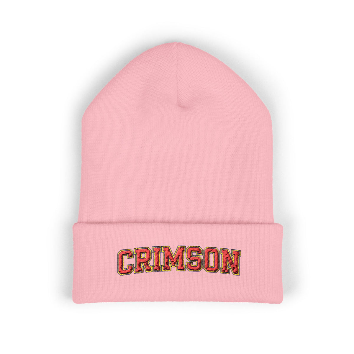 Maple Grove Crimson Classic Cuffed Beanie Hat