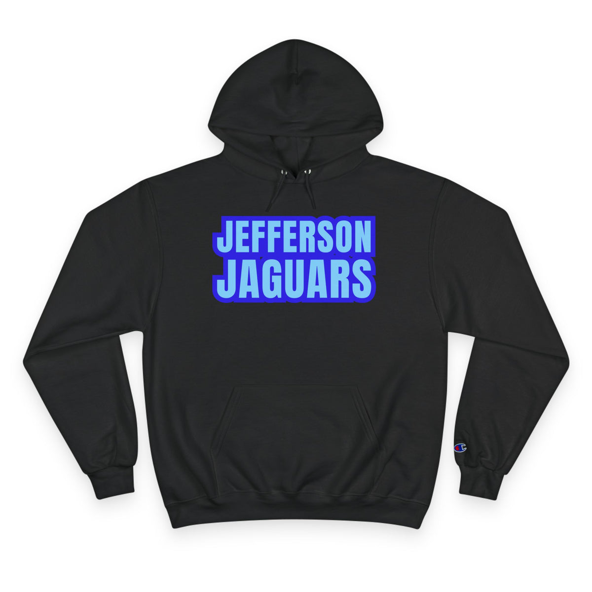 Bloomington Jefferson Jaguars  Champion Hoodie — Retro Collegiate Pullover