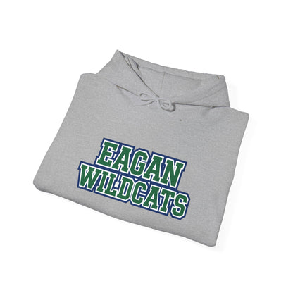 Eagan Wildcats Bold Logo Hoodie