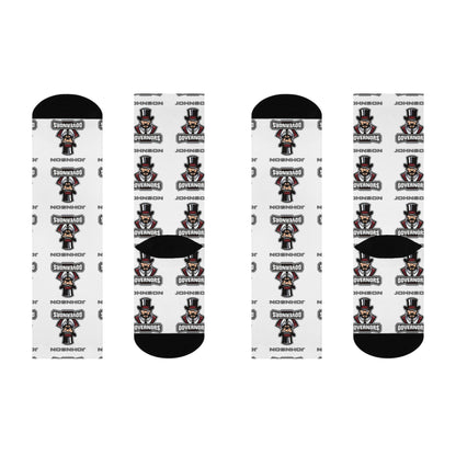 Cushioned Crew Socks with Saint Paul Johnson Governors Design