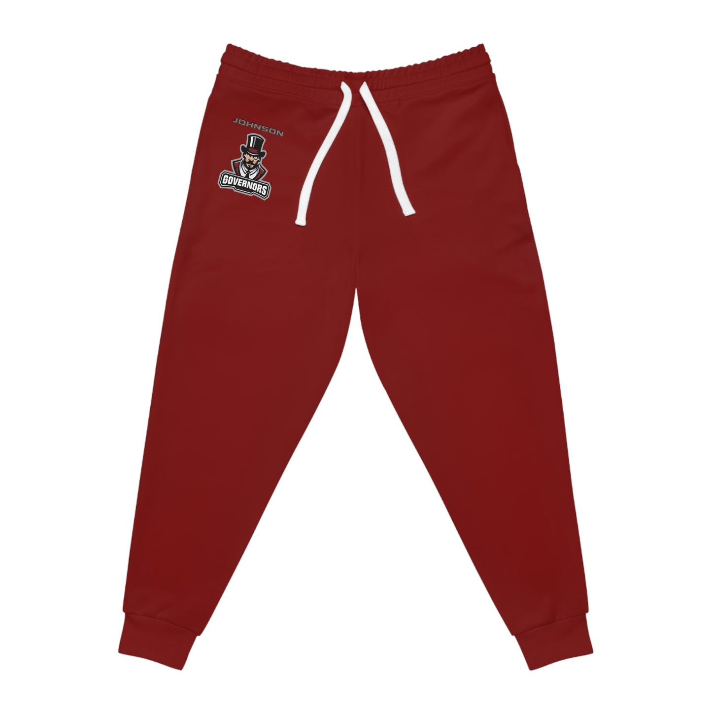 Saint Paul Johnson Maroon Athletic Joggers - Comfortable & Stylish Sportswear