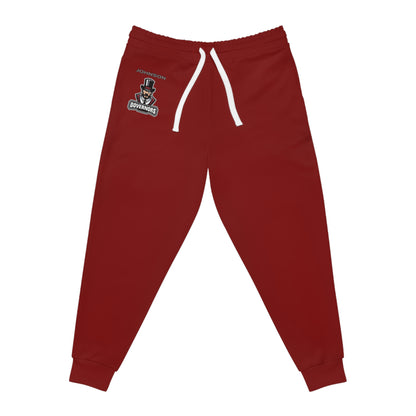 Saint Paul Johnson Maroon Athletic Joggers - Comfortable & Stylish Sportswear