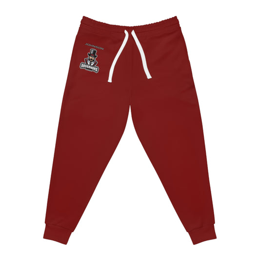 Saint Paul Johnson Maroon Athletic Joggers - Comfortable & Stylish Sportswear