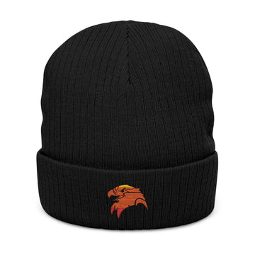 Saint Paul Humboldt Hawks Embroidered Ribbed Knit Beanie