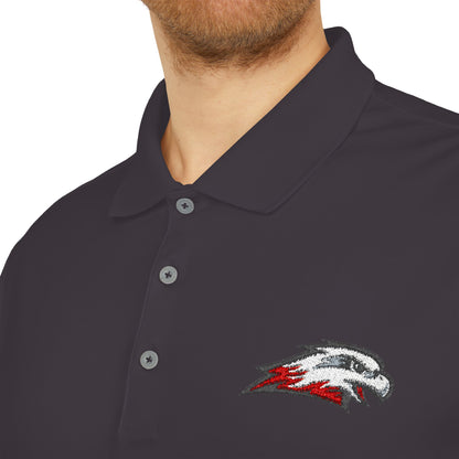Mound Westonka White Hawks Unisex Performance Polo Shirt, Sporty Polo for Active Lifestyle