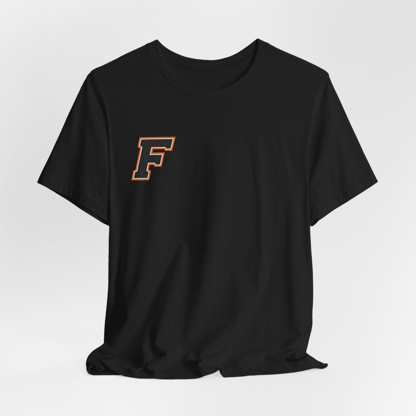 Farmington Tigers 'F' Graphic Tee — Retro Letterman Style T-Shirt