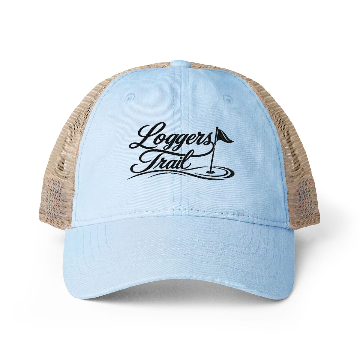 Women's Washed Mesh-Back Cap