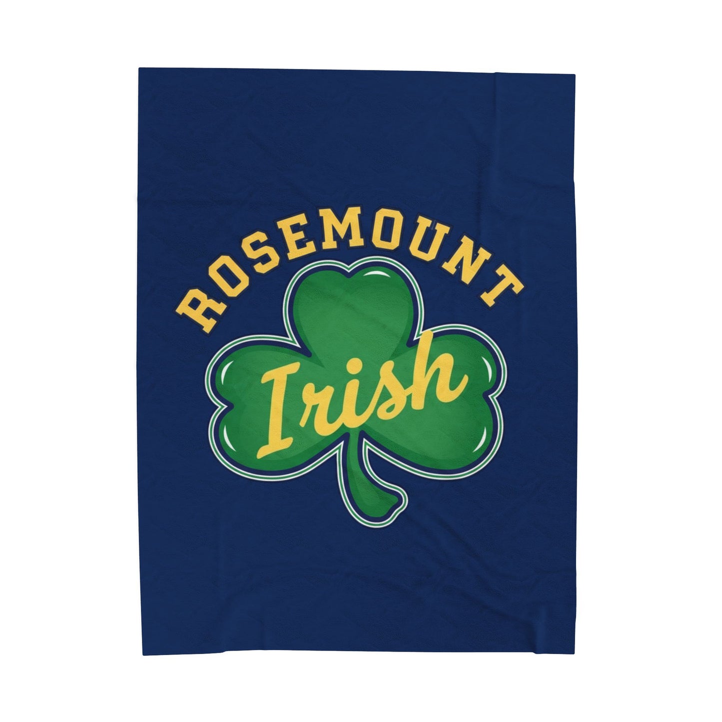Rosemount Irish Cozy Velveteen Plush Blanket