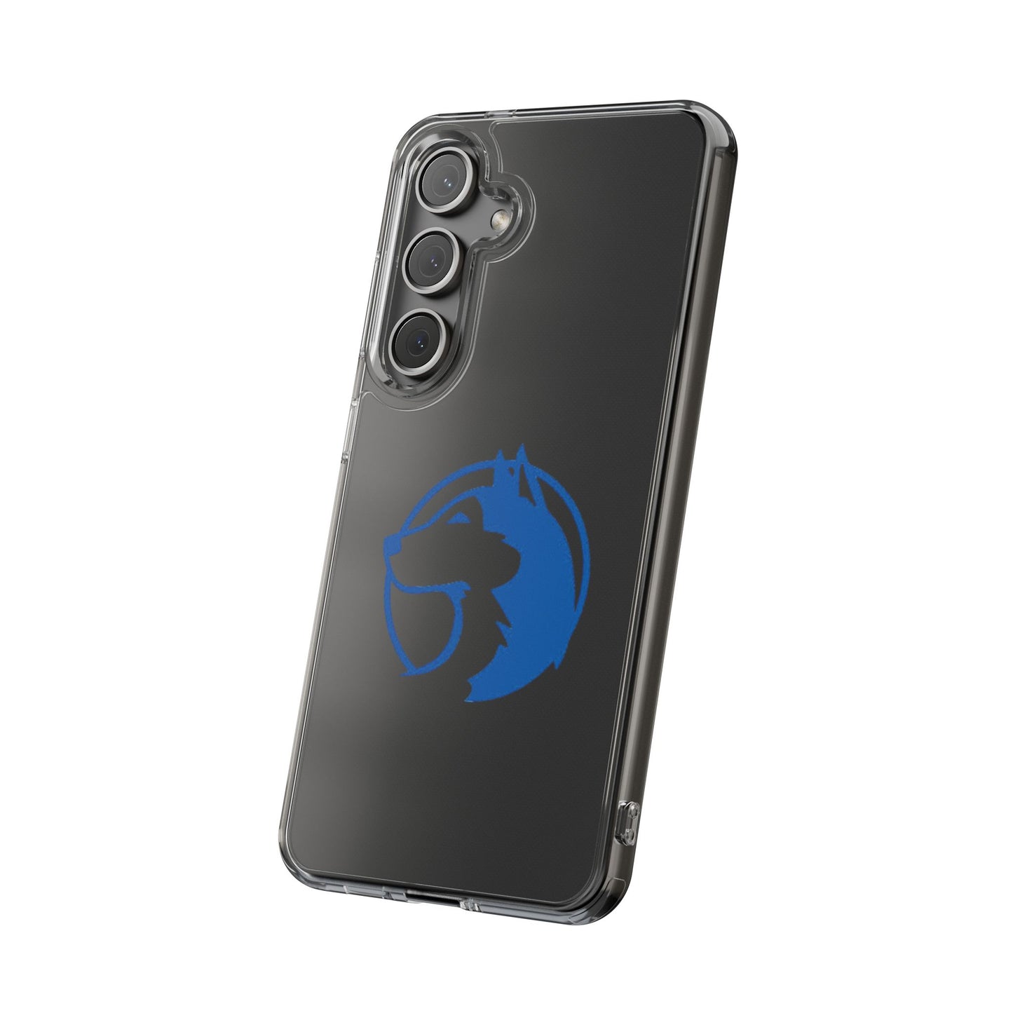 Saint Anthony Huskies Clear Phone Case