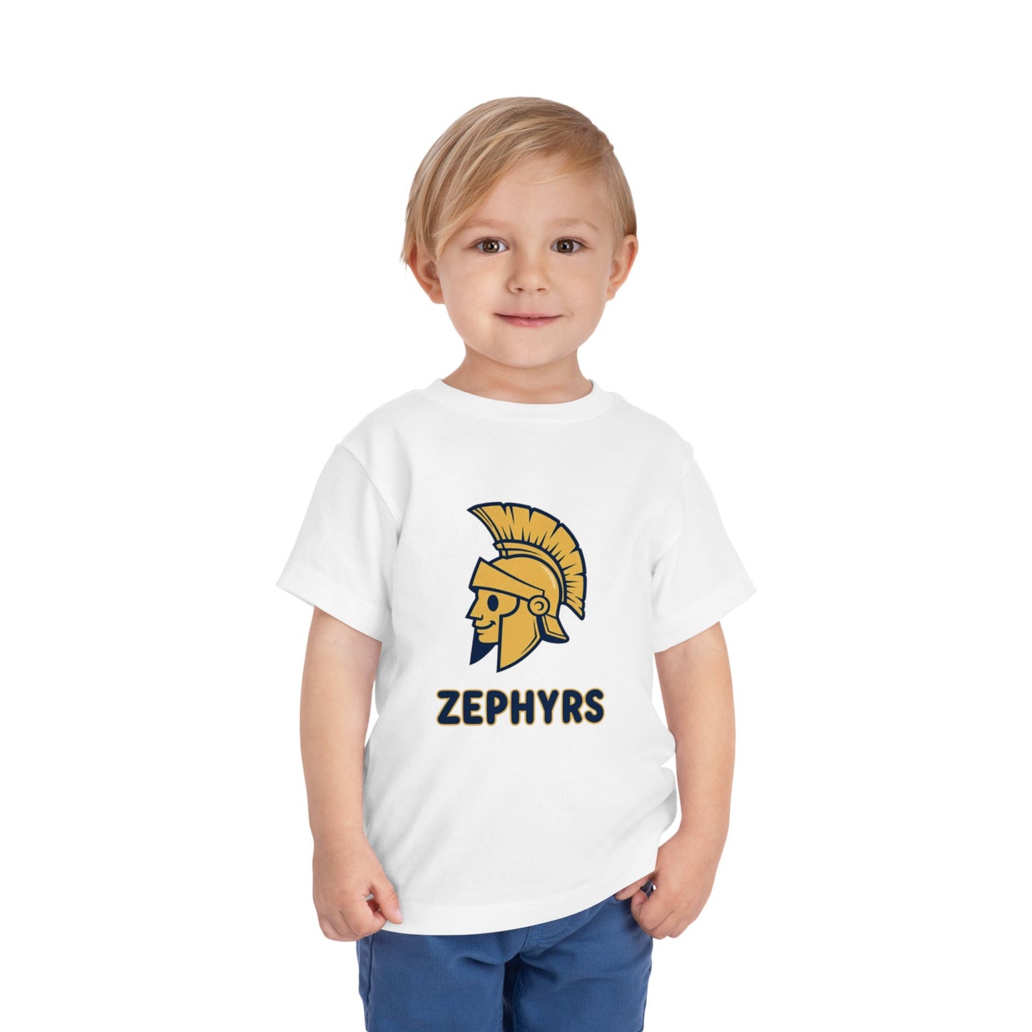 Mahtomedi Zephyrs Toddler Short Sleeve Tee - Cool T-Shirt for Young Fans