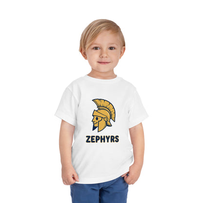 Mahtomedi Zephyrs Toddler Short Sleeve Tee - Cool T-Shirt for Young Fans
