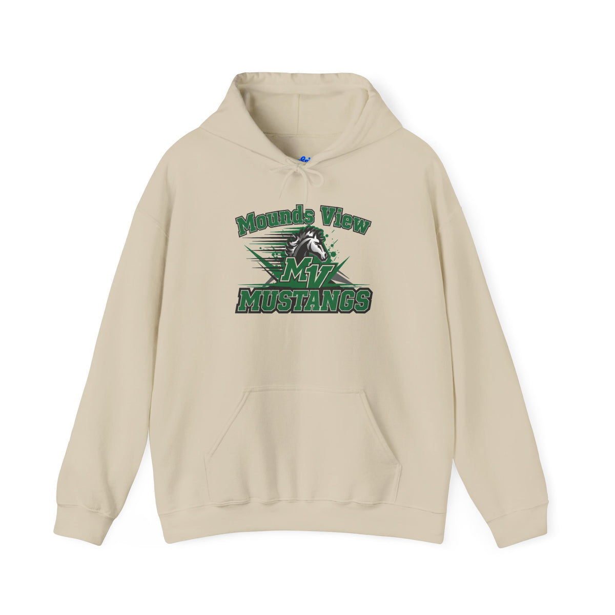 Mustangs Spirit Hoodie — Mountain View High School Mascot Sweatshirt