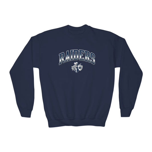 Hudson Youth Raiders Graphic Crewneck Sweatshirt