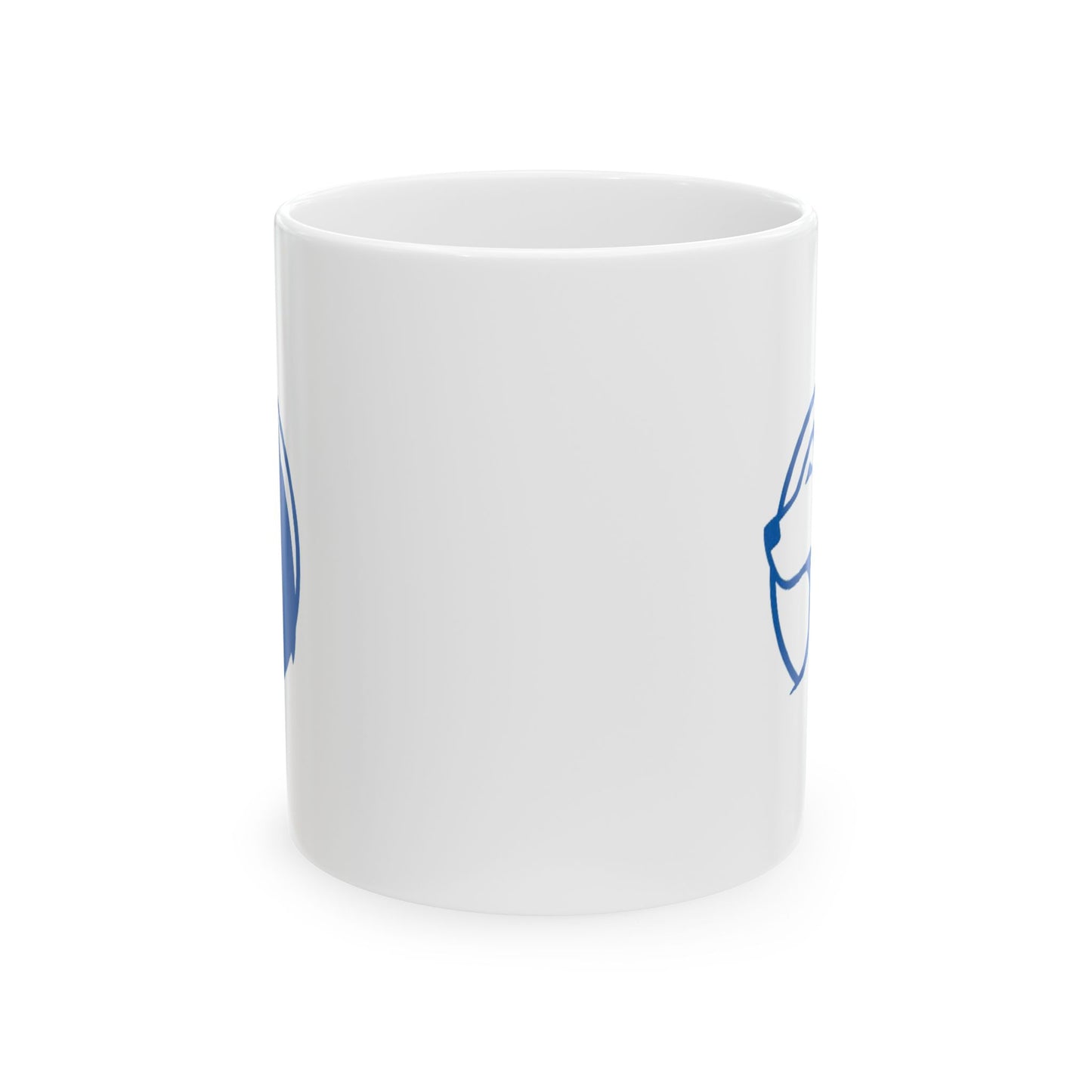 Saint Anthony Huskies Ceramic Mug - Perfect for Coffee Lovers