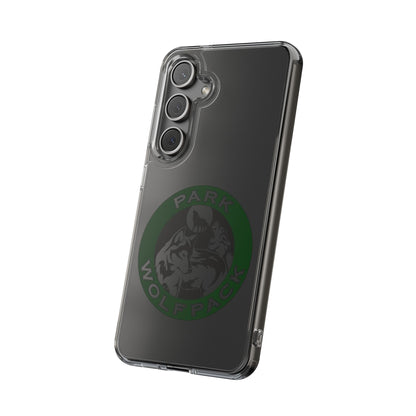 Custom Clear Phone Case - Park Wolfpack Design
