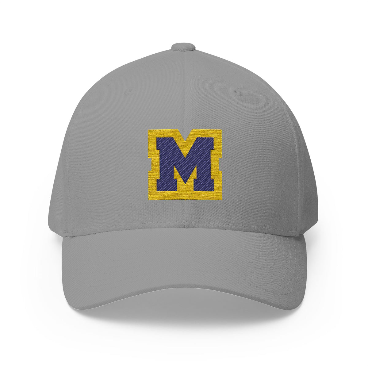 Mahtomedi Zephyrs "M" Embroidered Cap - Structured Baseball Hat