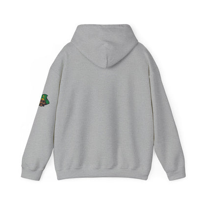 Park Center Pirates Ironman Hoodie — School Spirit Pullover with Sleeve Mascot
