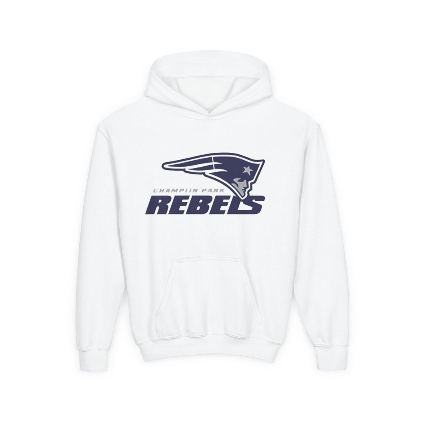 Champlin Park Rebels Youth Sporty Hoodie, Perfect for Casual Wear