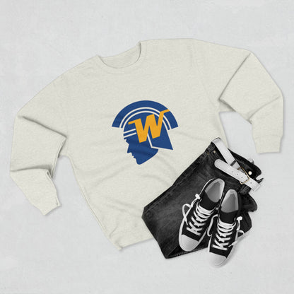 Unisex Crewneck Sweatshirt with Wayzata Trojans Design - Perfect for Sports Fans & Casual Wear