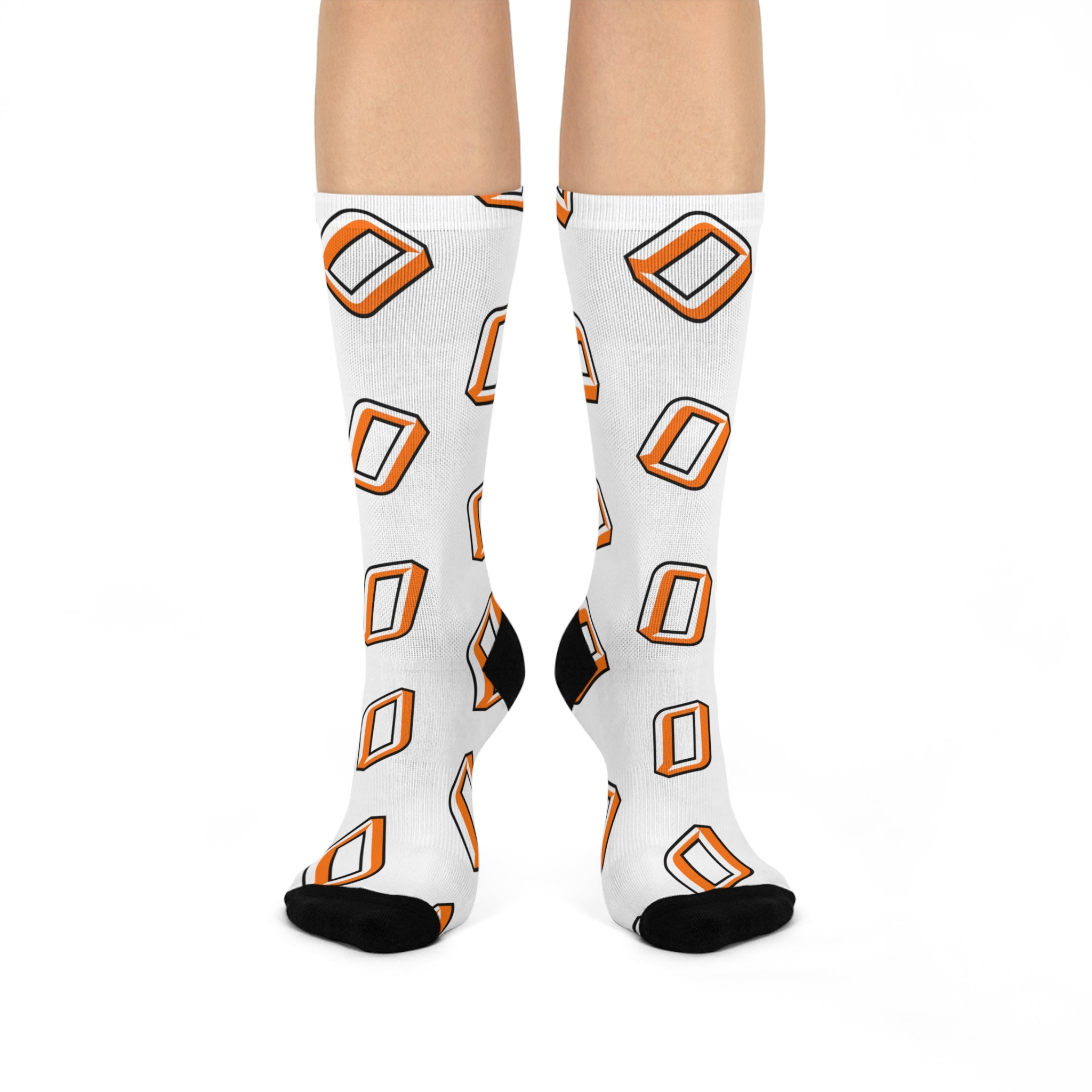 Osseo Orioles Trendy Cushioned Crew Socks
