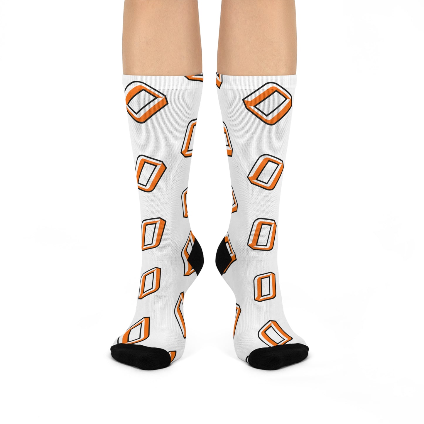 Osseo Orioles Trendy Cushioned Crew Socks