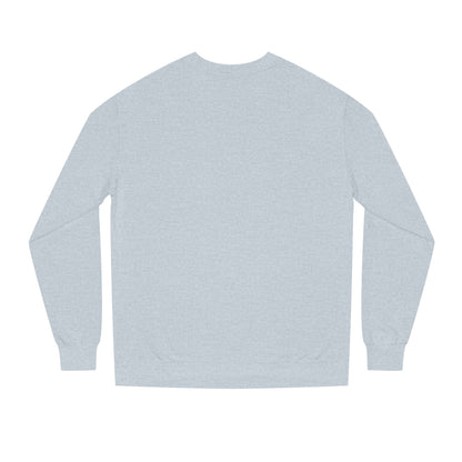 Hopkins Royals Crewneck Sweatshirt — Blue Bubble Letter School Spirit