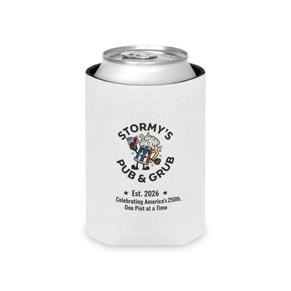 Can Cooler — Stormy’s Pub & Grub 2026 Anniversary Can Cooler (Celebrating America’s 250th)