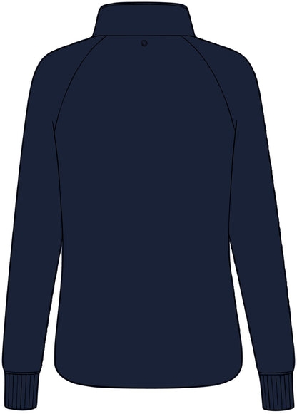 Happy Trails Women's Quilted Snap Neck Pullover