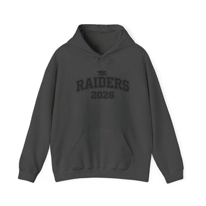 Roseville Raiders Class of 2026 Block Hoodie