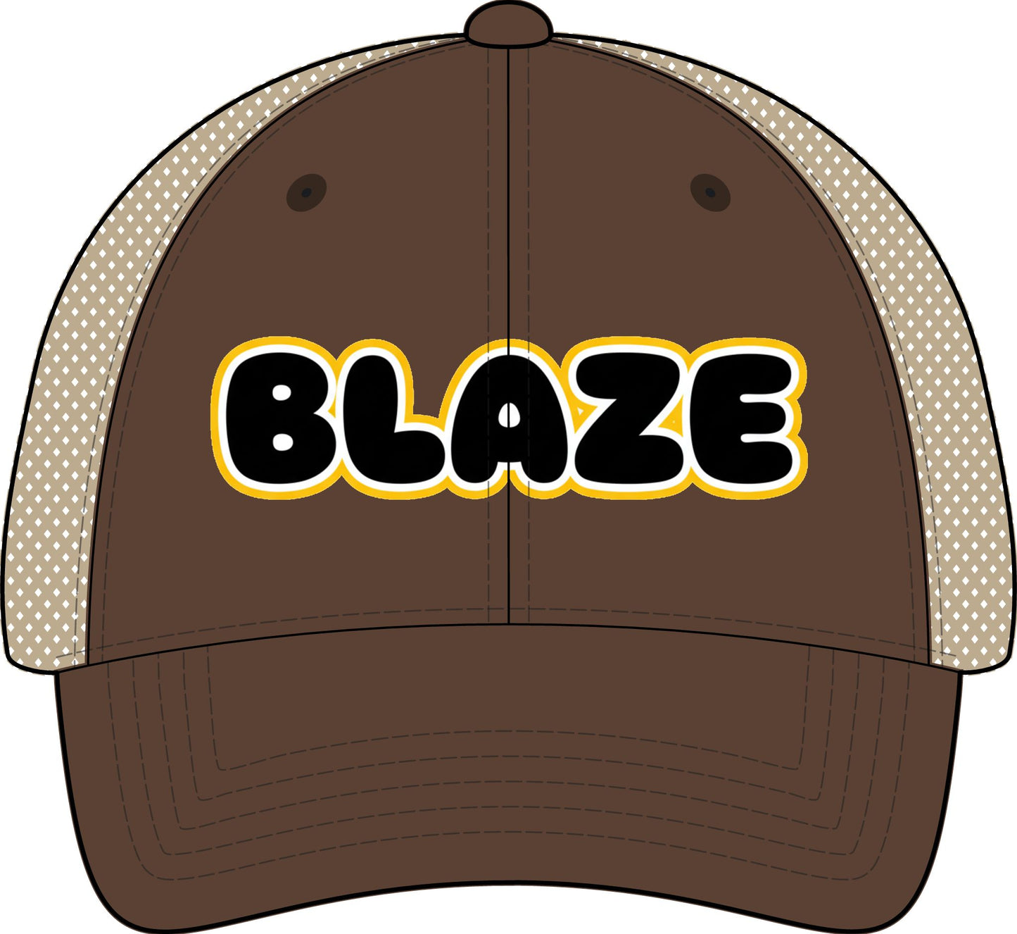 Burnsville Blaze Women's Washed Mesh-Back Cap