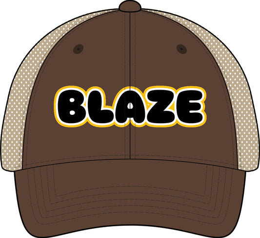 Burnsville Blaze Women's Washed Mesh-Back Cap