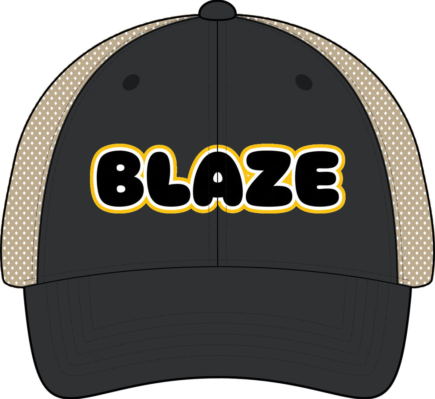 Burnsville Blaze Women's Washed Mesh-Back Cap